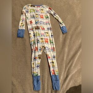 Little Sleepies Train Adventure Footie Pajama